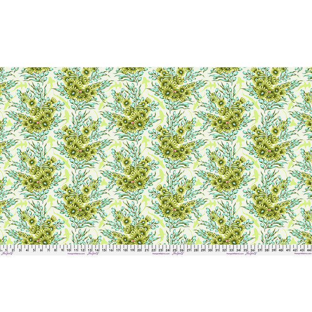 Shadow Sharks SEAGRASS Floral Reef by Tula Pink Sold by the Half Yard
