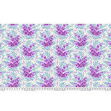 Shadow Sharks ULTRAVIOLET Floral Reef by Tula Pink Sold by the Half Yard