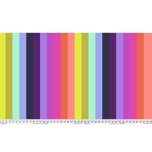 Smooth Sailing DEEP DIVE Rainbow Floral Reef by Tula Pink Sold by the Half Yard