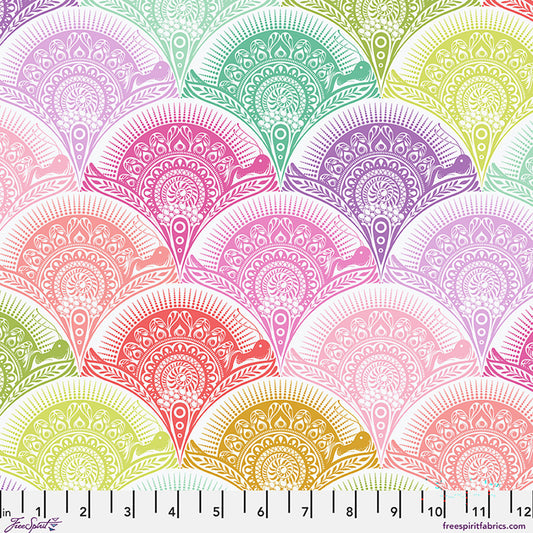 Tula Pink Snail Scallop Sugarrush Free Spirit