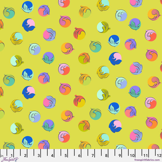 PWTP286.APPLE Tula Pink Gumdrop Apple Legendary Free Spirit Cotton Fabric