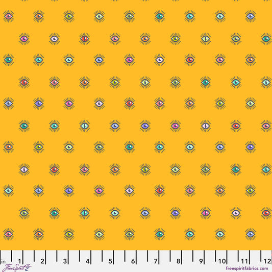 PWTP287.DANDELION Tula Pink Visionary Dandelion Legendary Free Spirit Cotton Fabric