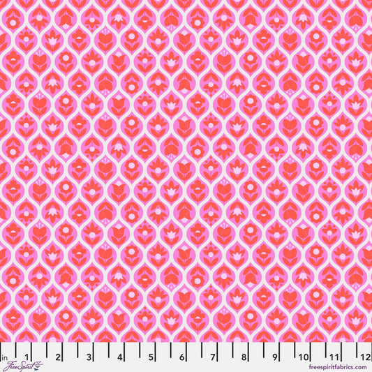 PWTP288.WILDORCHID Tula Pink Beg Your Garden Wildorchid Legendary Free Spirit Cotton Fabric