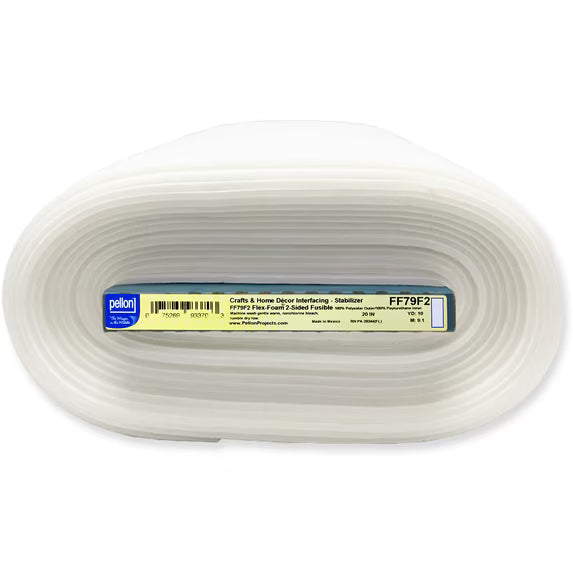 Pellon FF79F2 Flex-Foam 2-Sided Fusible Foam Stabilizer 20in