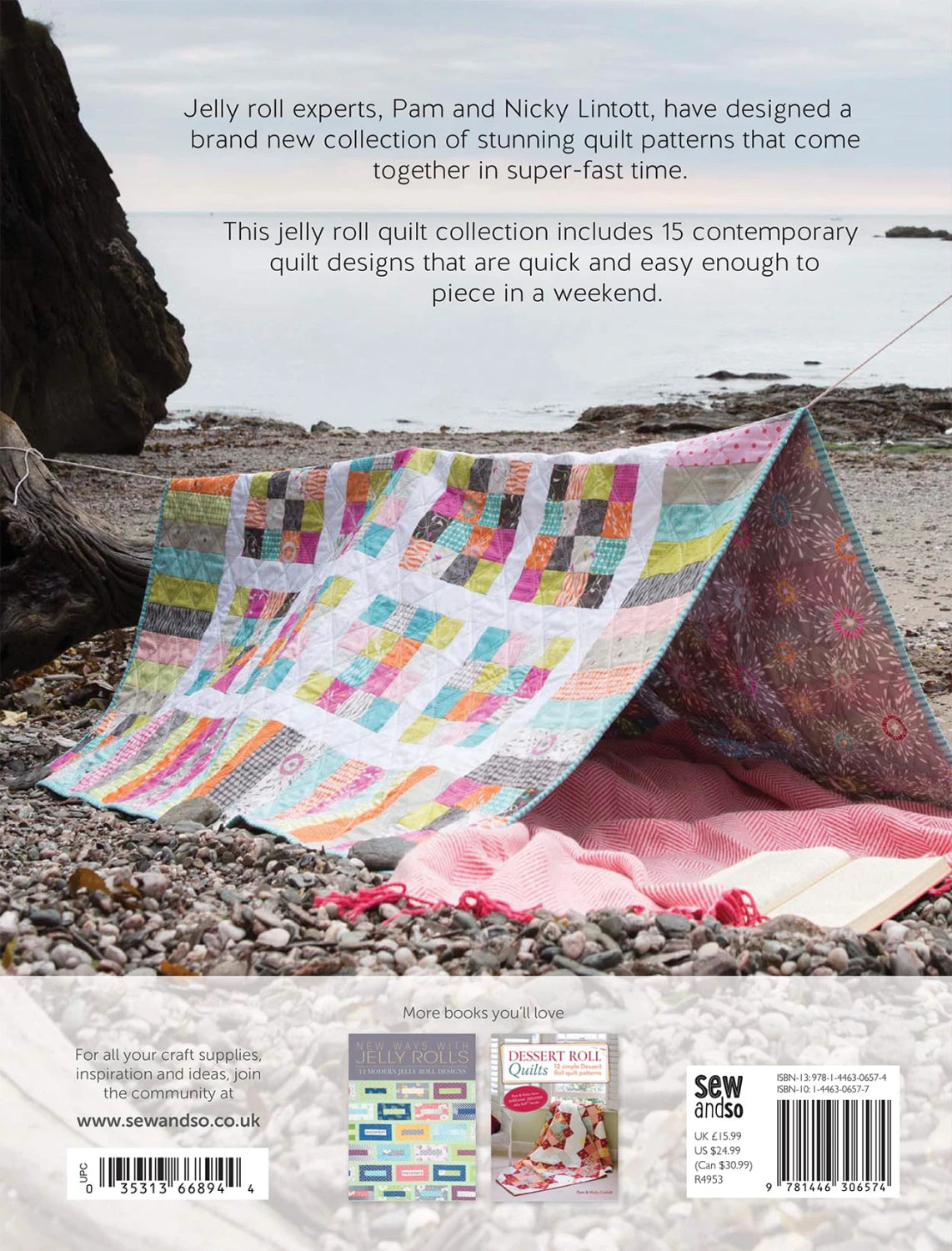 Jelly Roll Quilts in a Weekend Pattern Book R4953