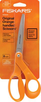 RA-9451 Fiskars Classic No. 8 Bent Right Hand Scissors