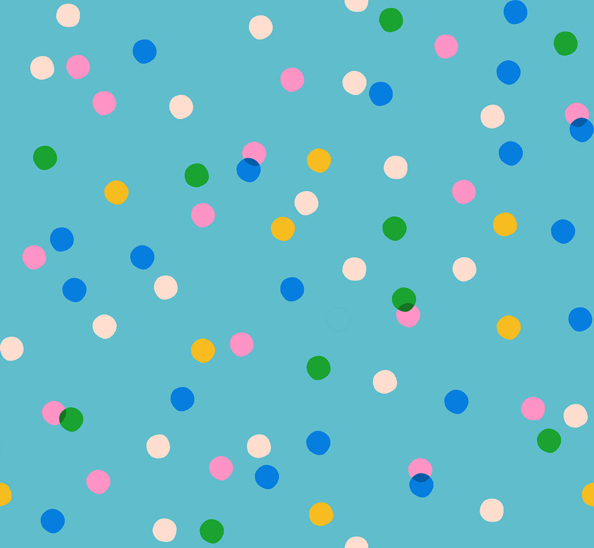 RS012317 Sparkle Mart Dark Turquoise Cotton Fabric