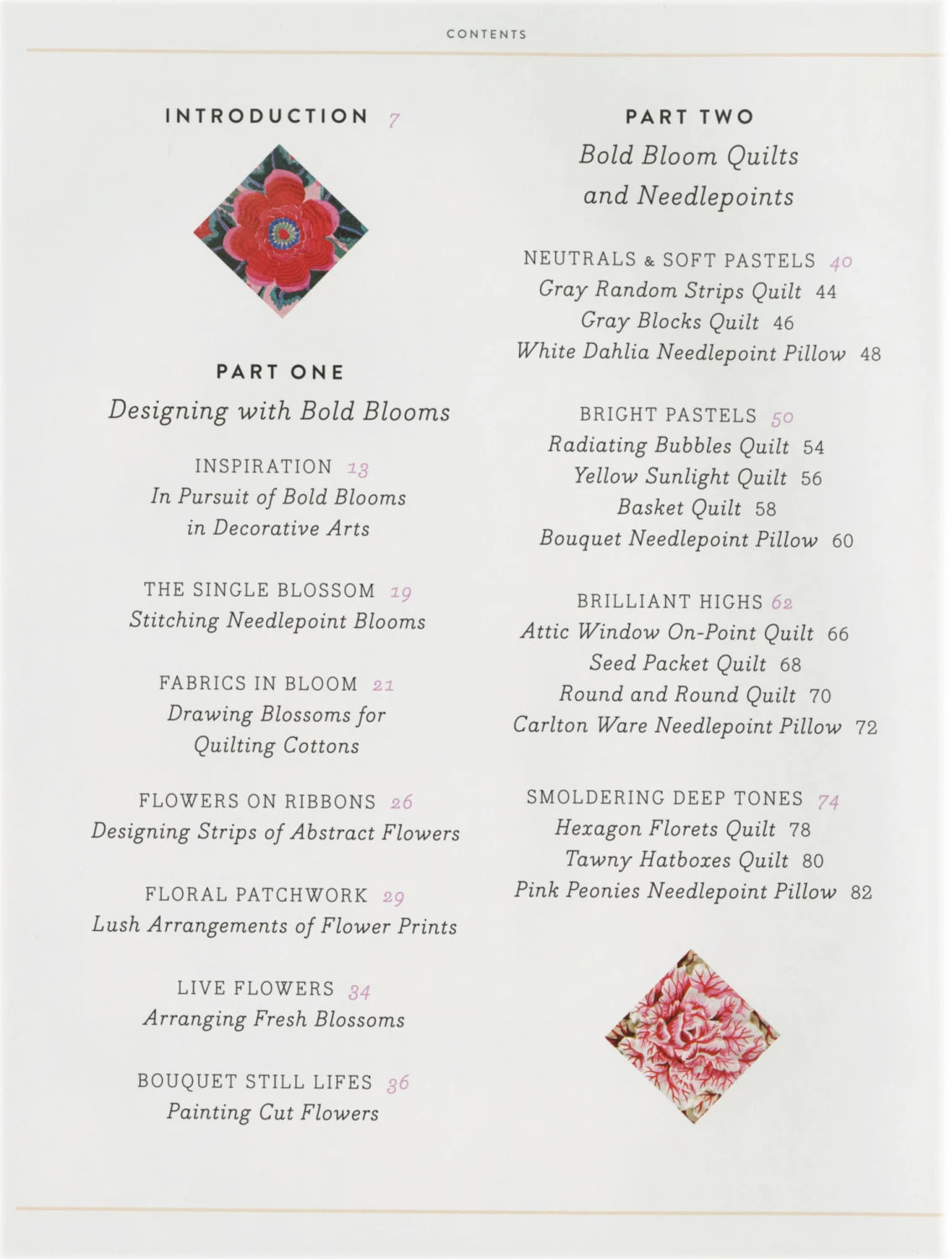 Kaffe Fassett's Bold Blooms Pattern Book # STC2236-3