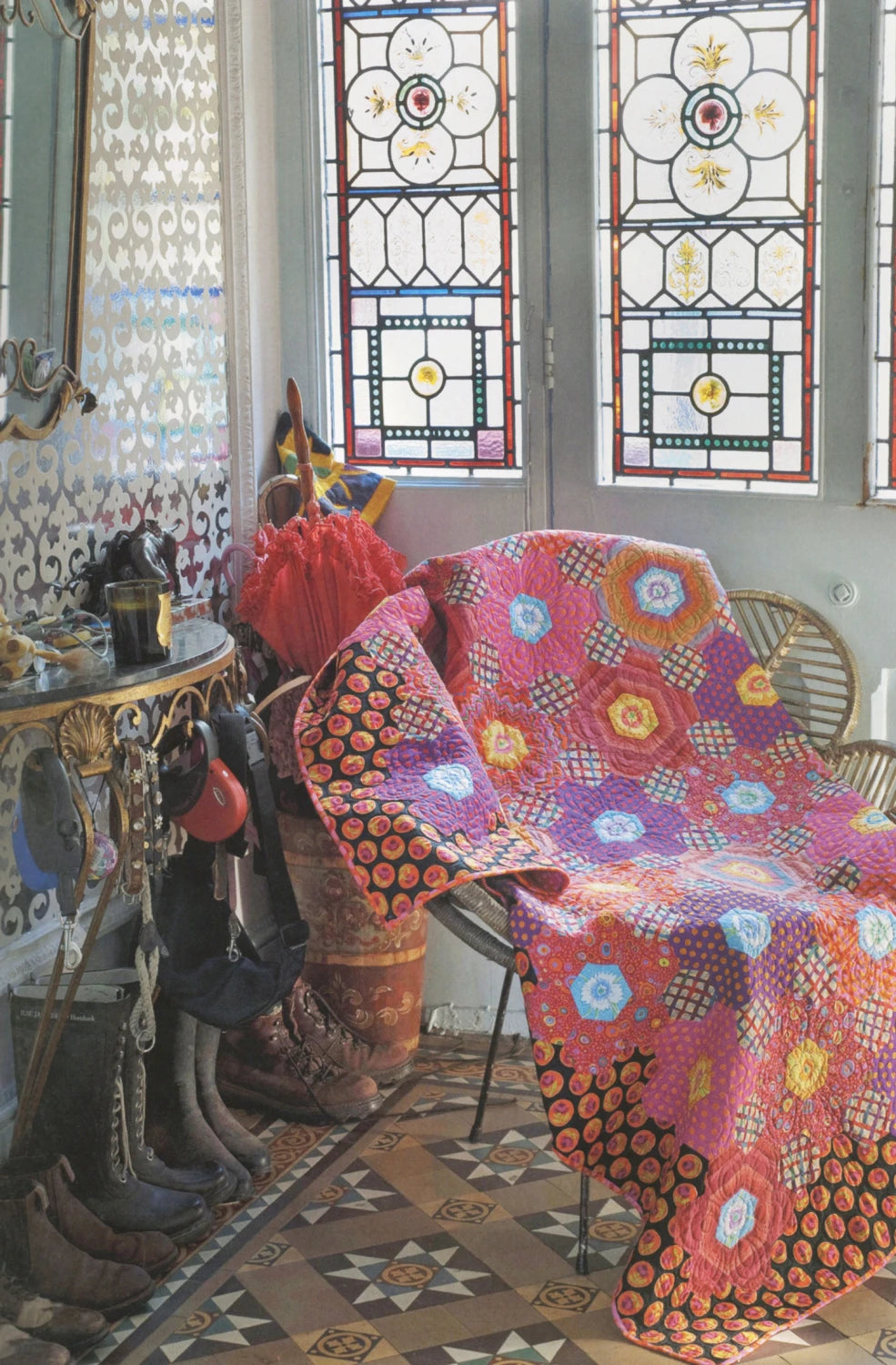 Kaffe Fassett's Bold Blooms Pattern Book # STC2236-3