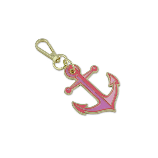 Tula Pink Floral Reef Collection: Anchors Aweigh Coralline Bag Charm # STS346