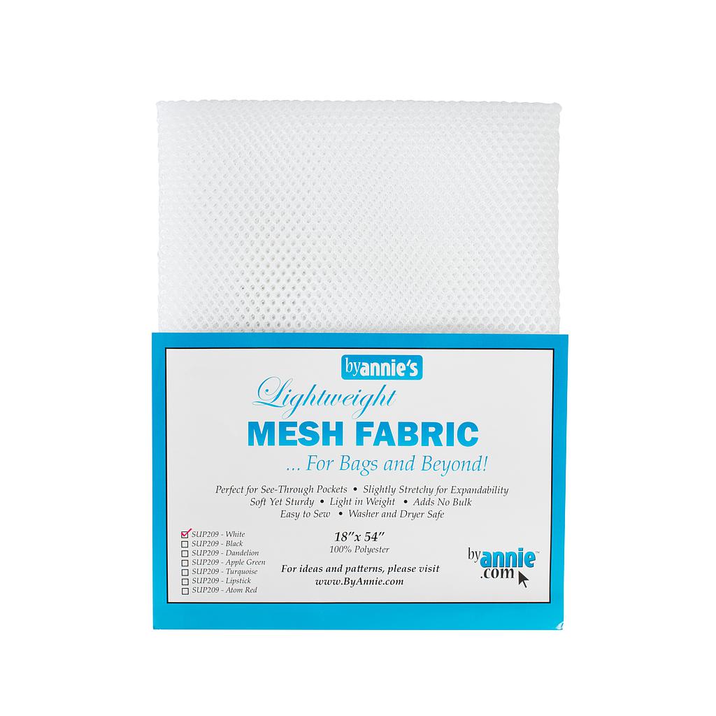 Lightweight Mesh 1/2 yard package WHITE