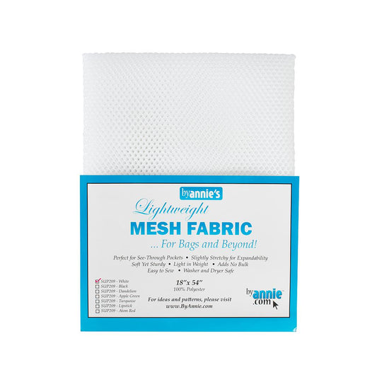 Lightweight Mesh 1/2 yard package WHITE