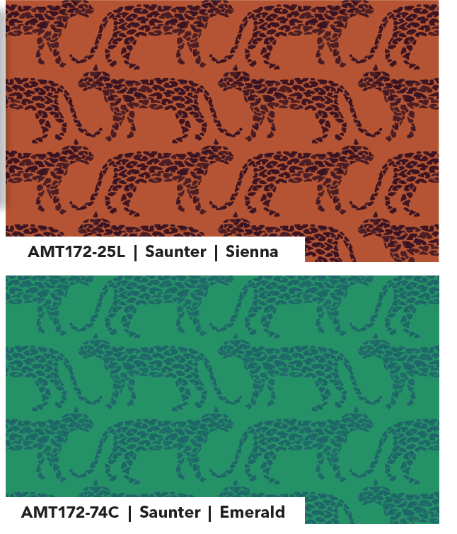 AMT172-74C Rhapsody Saunter Emerald by Anna Maria Textiles Sold by the Half Yard