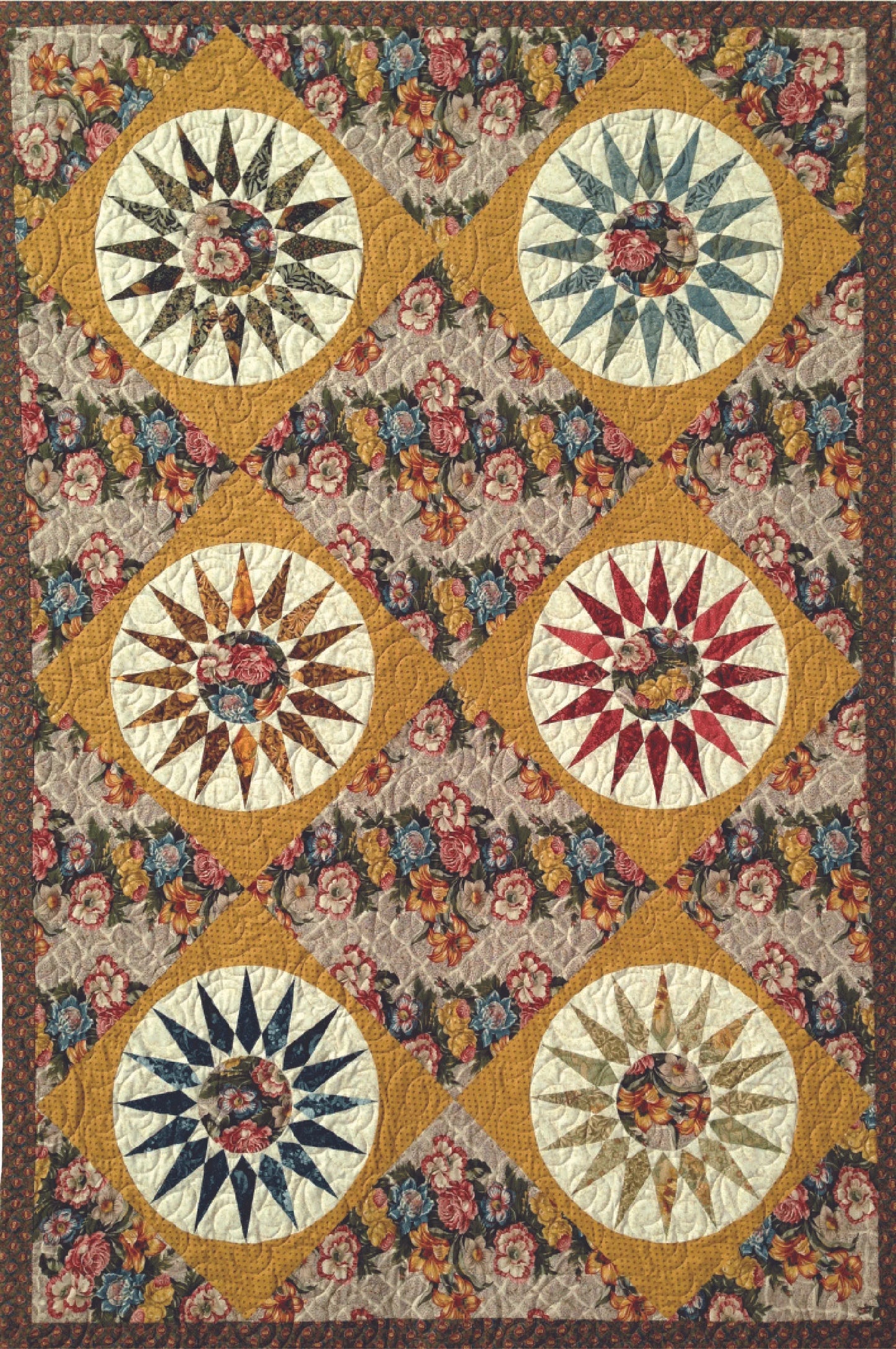 RR183 Skinny Robin 16 Point Mariner's Compass Book and Ruler Combo