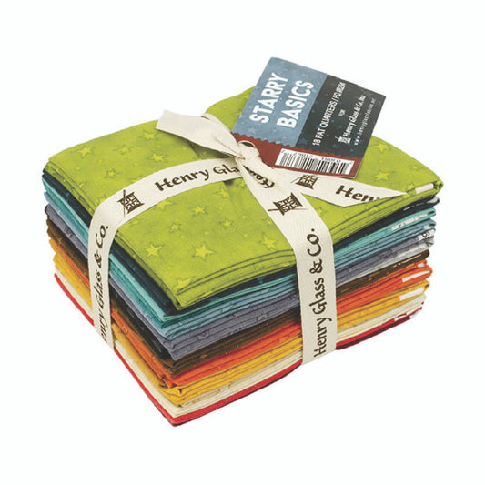 18 pc Starry Basics Fat Quarter Bundle for Henry Glass