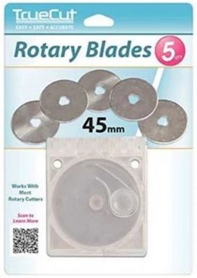 TC21029 5-Pack Rotary Cutter Blades (45mm Comfort Cutter)