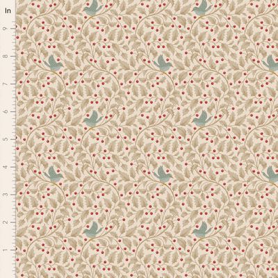 Tilda Merry Little Christmas HOLLY Fabric in Clay ~PRE-ORDER~