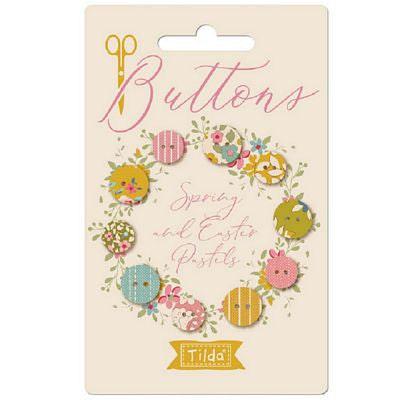 Tilda Creating Memories Spring Buttons