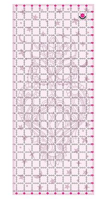 TP10X24 Tula Pink 10.5in x 24.5in Non Slip Owl Ruler
