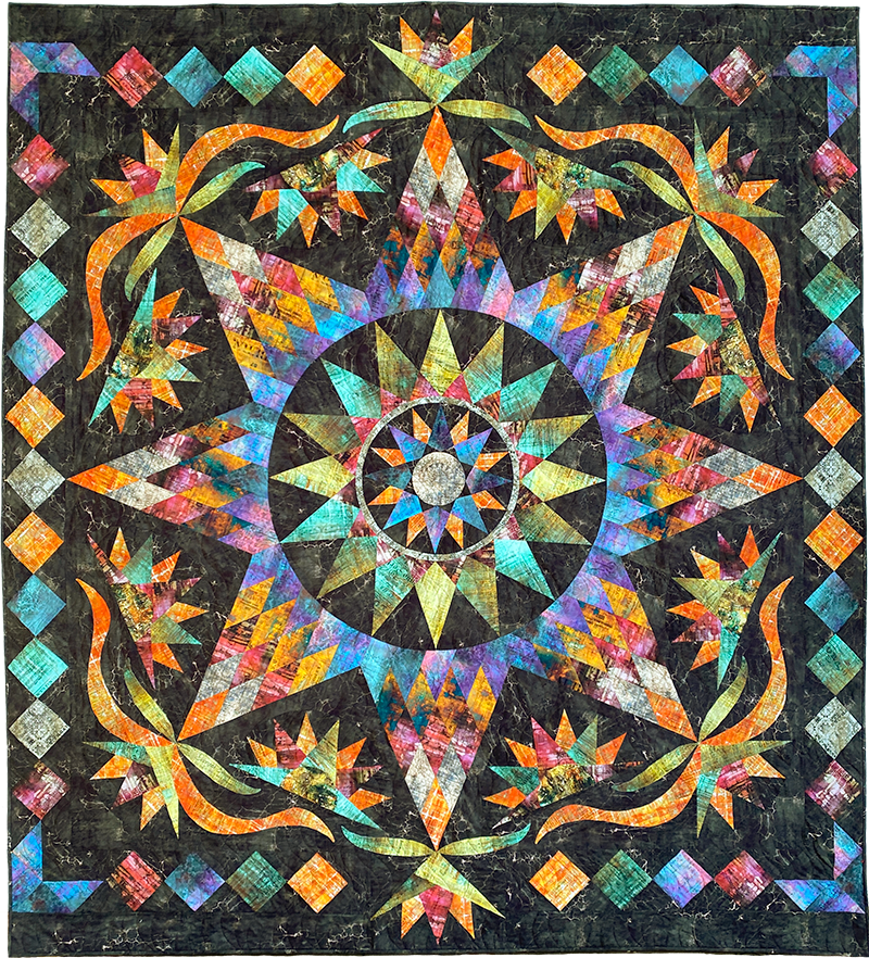 RR214 Tarnished Star Fat Robin Quilt Pattern