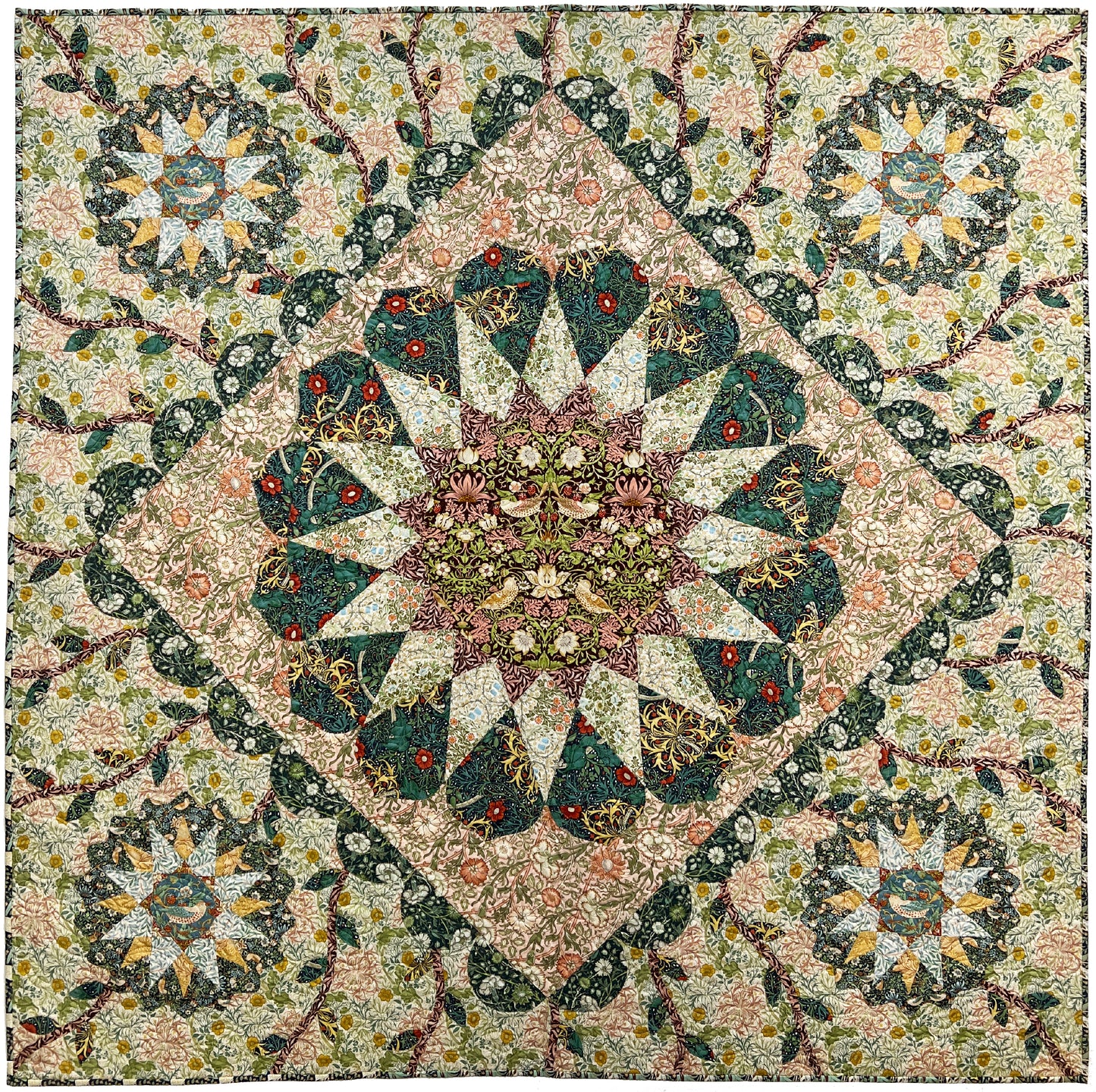 RR223 Thameside Ramble Fat Robin Quilt Pattern