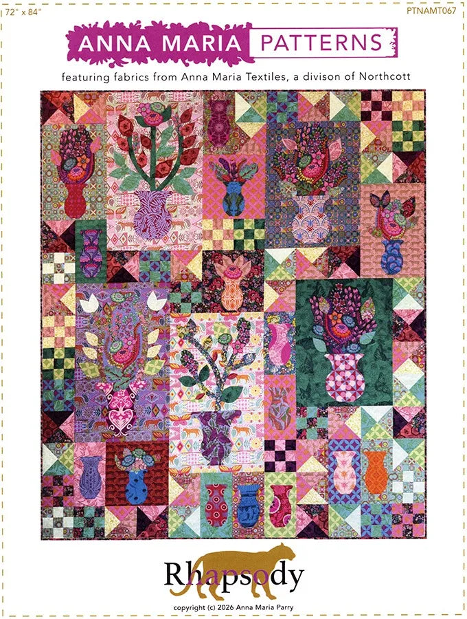 Anna Maria Rhapsody Quilt Kit BOM