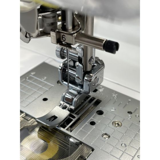 SA227 - Adjustable Zipper/Piping Foot for High Shank (Brother)
