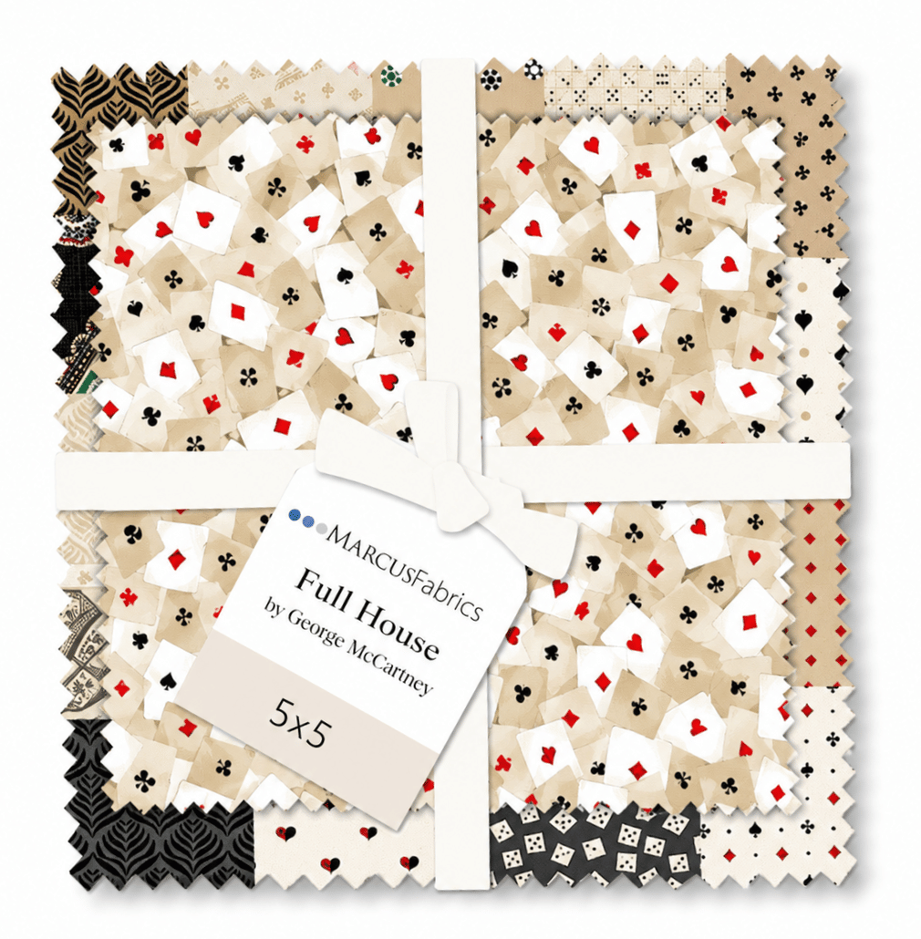 Full House by Marcus Fabrics - Charm Pack (42 Squares)