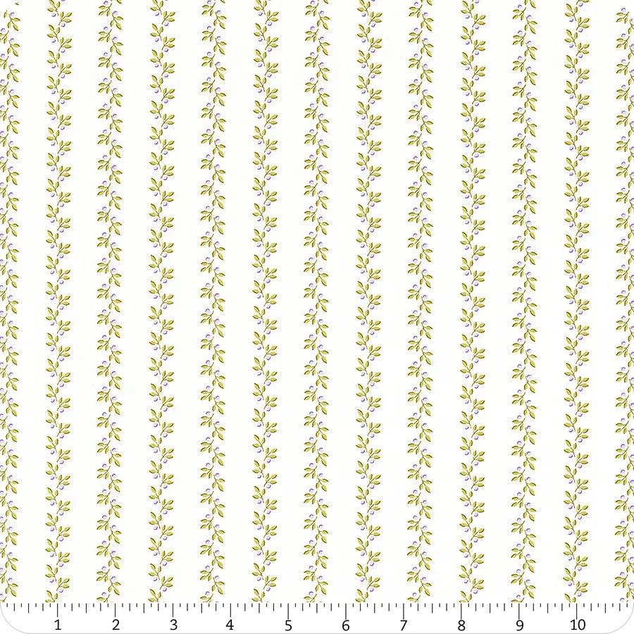 Georgia Off White Stripe Yardage SKU# 18776-11