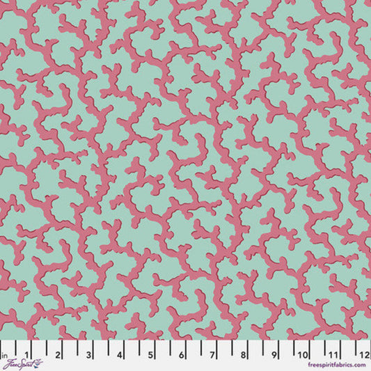 Coral DUCKEGG Blue Philip Jacobs for Kaffe Fassett Collective