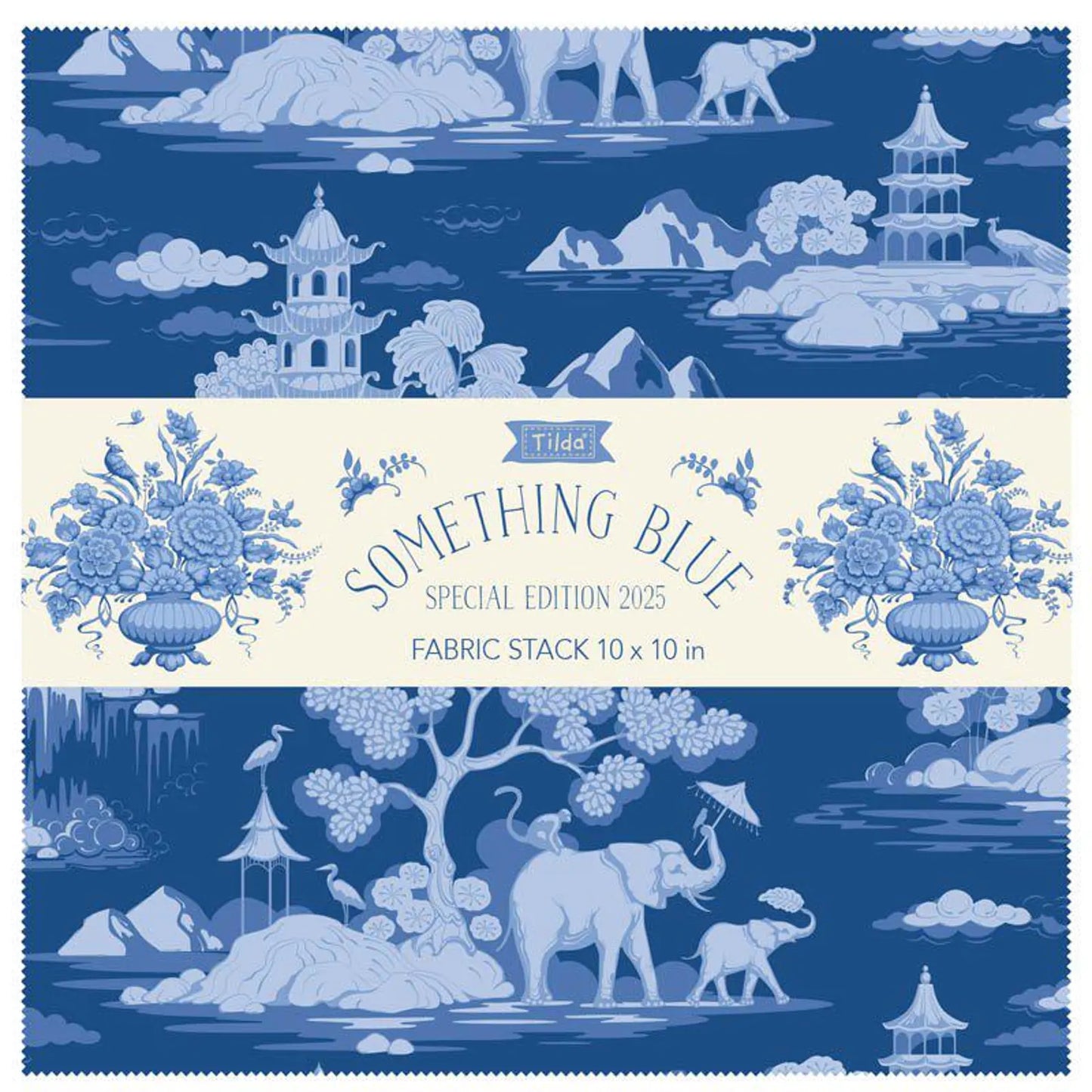 Something Blue 10" Fabric Stack by Tilda 300268
