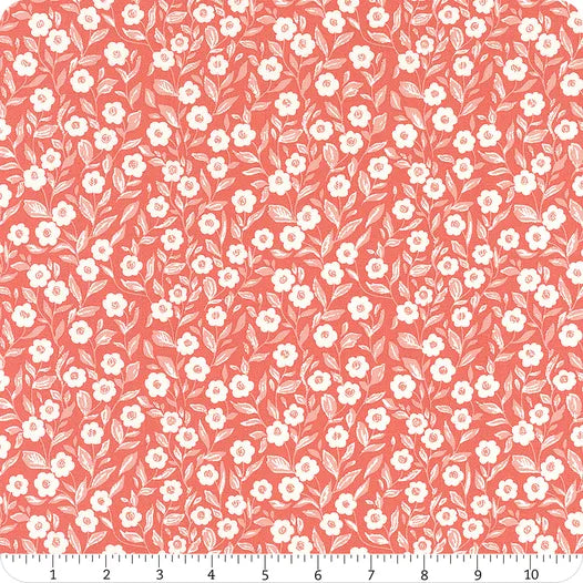 Love Blooms Lipstick Cupid Floral Yardage SKU# 5221-13