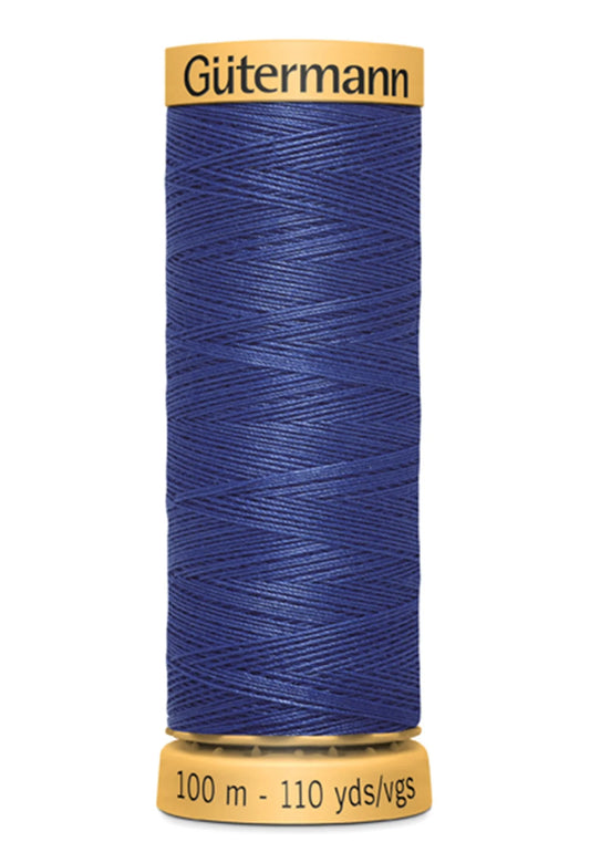 6410 Monaco Blue - Gutermann Natural Cotton Thread