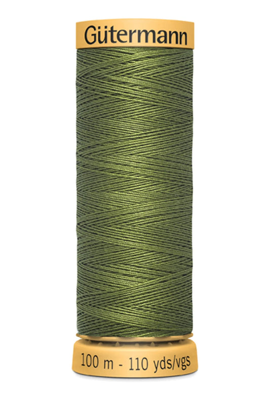 8740 Olive - Gutermann Natural Cotton Thread