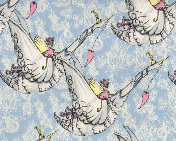 Patchworkstoff RIDDLES AND RHYMES SING ME A SONG