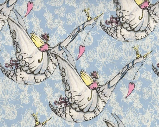 Patchworkstoff RIDDLES AND RHYMES SING ME A SONG
