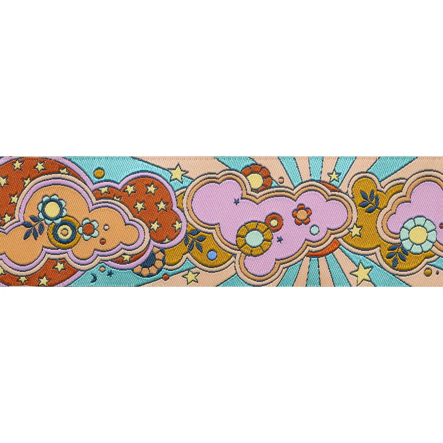 CLOUDS - 1-1/2" WIDTH - MYTHICAL BY STACY PETERSON Ribbon by the yard Renaissance Ribbons