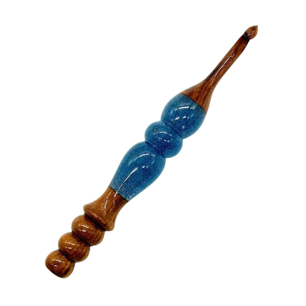 Sparkle Rosewood Crochet Hook